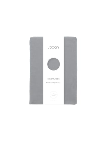 SÖDAHL Topper Spannbettlaken Calm in Stone Grey