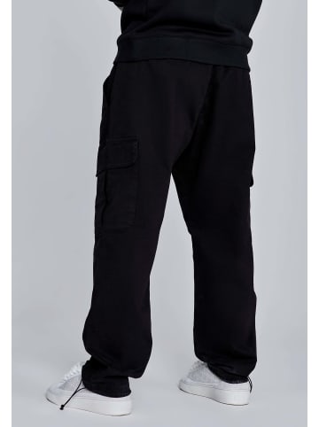 SikSilk Cargohose Loose Fit Cargos in Black
