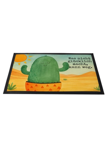 Mr. & Mrs. Panda fußmatte Kaktus Sonne Design mit Spruch in Weiß