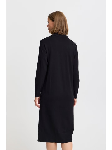 b. young BYMMMORLA TURTLENECK DRESS- loose fit in Black