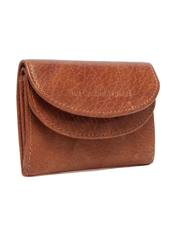 The Chesterfield Brand Newton Geldbörse RFID Schutz Leder 10 cm cognac