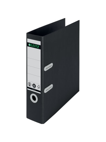 Leitz Ordner Recycle 180 Grad A4 breit 80 mm schwarz