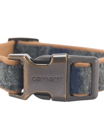 CARHARTT Hundehalsband "Blanket Stripe P000461" in Grau
