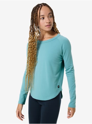 super.natural Merino Sweatshirt EVERYDAY CREW in blau