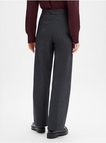 MAC HOSEN Hose Chiara Smart in anthrazit hellgrau