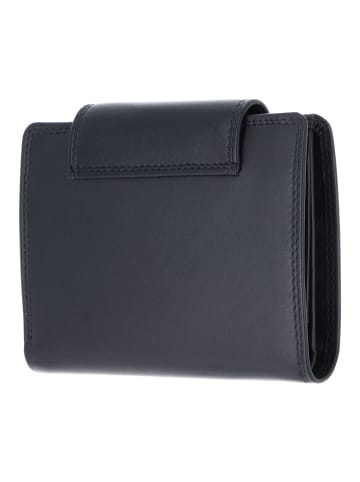 Golden Head Polo Geldbörse RFID Schutz Leder 12 cm schwarz