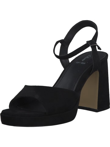 S. Oliver Plateau-Sandaletten in BLACK