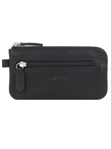 Esquire Viktoria Schlüsseletui Leder 12 cm in schwarz