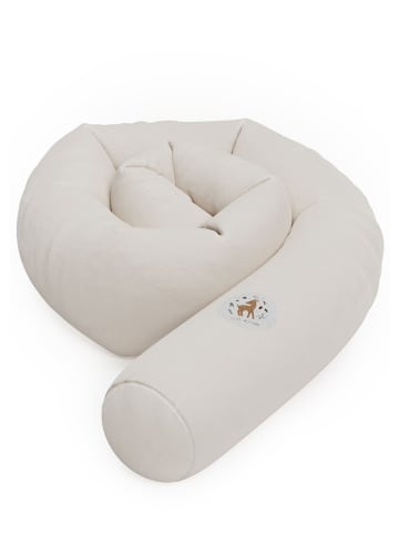 Sämann Sämann Nestchenschlange Cozy "Cute Deer, Sand" 190 cm Bettschlange
