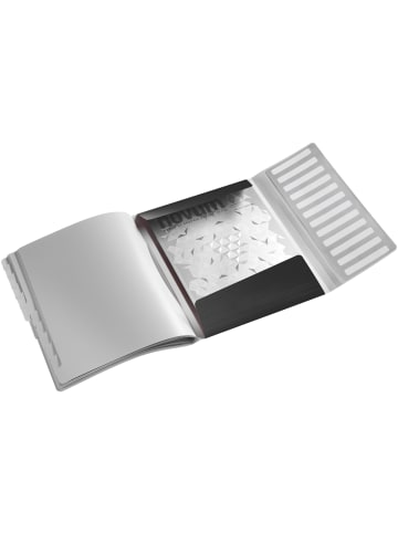 Leitz Ordnungsmappe Style A4 12 Fächer satin schwarz