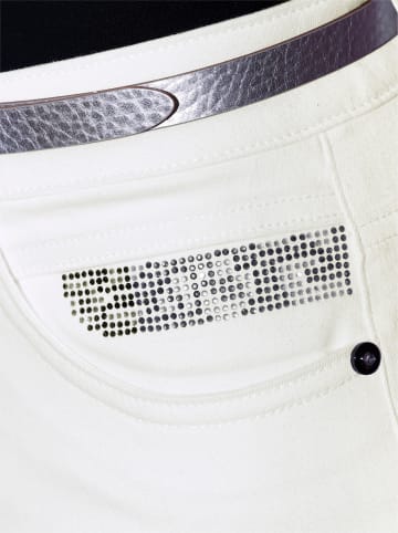 creation L Bauchweg-Jeans in weiß