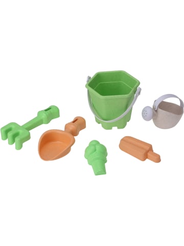 PROGARDEN Sandkastenspielzeug, 6-teiliges Set in Grün