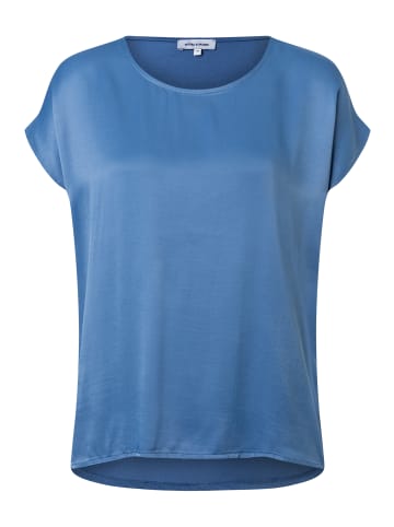 More & More Materialmixshirt in blue cloud