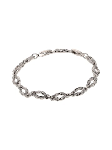 faina Women Bracelet With Rhinestones in Silver