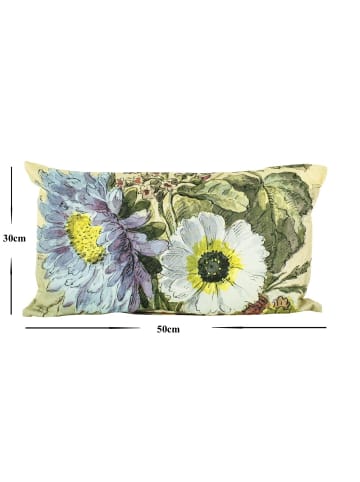 JACK Outdoor Dekokissen Motiv 30x50cm inkl. Füllung Blumenwiese