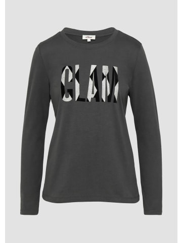 s.Oliver T-Shirt in 98D2_dunkelgrau