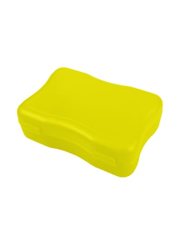 elasto Brotzeitdose "Wave" in trend-gelb PP - 600 ml