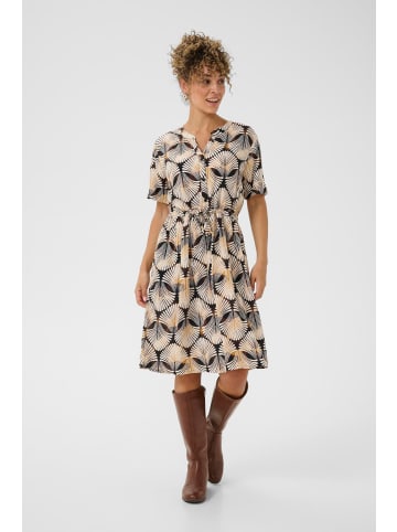 Cream Kleid CRTiah Feminine in Black Brown Shell