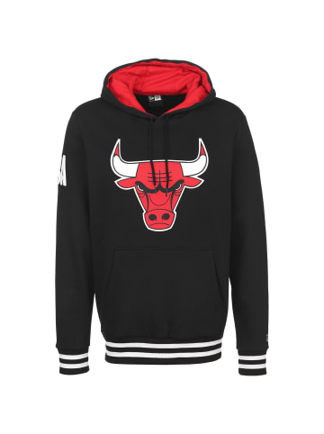 NEW ERA Kapuzenpullover NBA Bold Logo Chicago Bulls in schwarz / rot