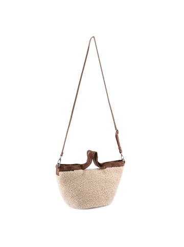 FREDs BRUDER Teddy Layer Schultertasche Leder 40 cm toffee-teddy