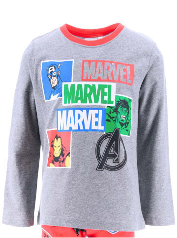 Avengers Schlafanzug Marvel Avengers in Grau