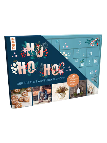 frechverlag Ho Ho Ho - Kreative Adventskalender. 24 Projekte zum Basteln, Backen, Gärtnern