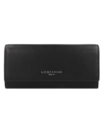 LIEBESKIND BERLIN Valentina Geldbörse RFID Schutz Leder 19 cm in black