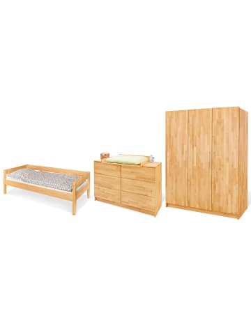 Pinolino Jugendzimmer-Set Natura extrabreit groß, 3-tlg.