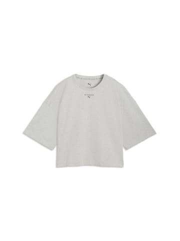 Puma Top "W Puma X Hyrox Cropped Lifestyle Tee" in Grau