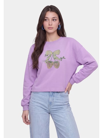 myMo Women Sweatshirt in Lavender