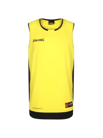 Spalding Tanktop Hustle in gelb / schwarz