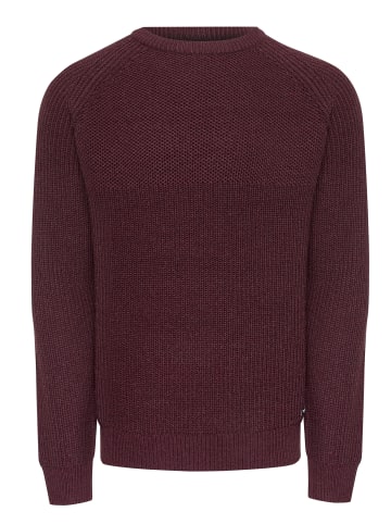 Threadbare Strickpullover Reed in Burgundy / Aubergine Twist