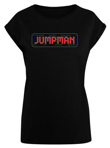 F4NT4STIC T-Shirt Retro Gaming Jumpman in schwarz