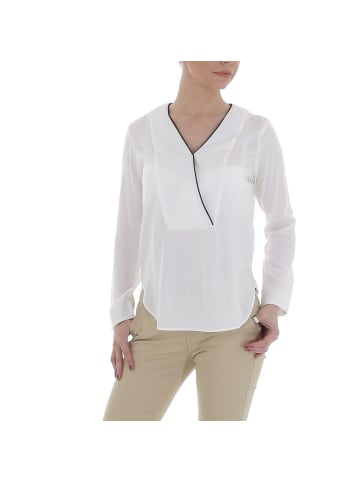 Ital-Design Bluse in Weiß