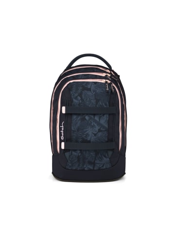 Satch Schulrucksack-Set PACK "Midnight Jungle" 2-tlg. in Schwarz
