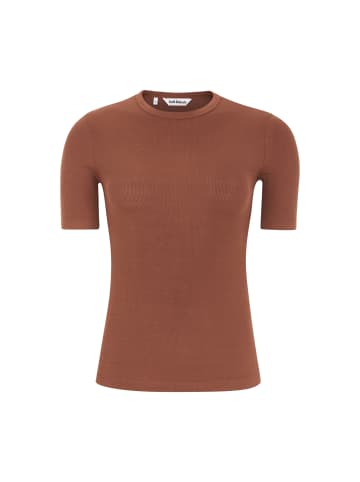 Soft Rebels Top SRFenja in 870 Brandy Brown