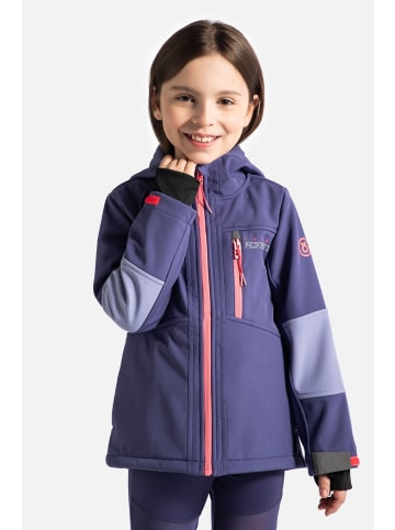 Lemon Softshell-Übergangsjacke in dunkelblau