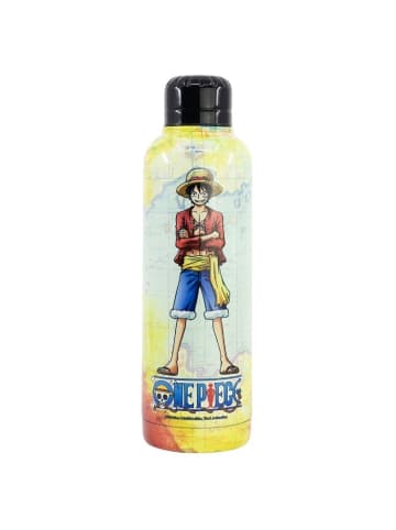 One piece Isolierte Edelstahl Trinkflasche Thermotrinkflasche 515ml