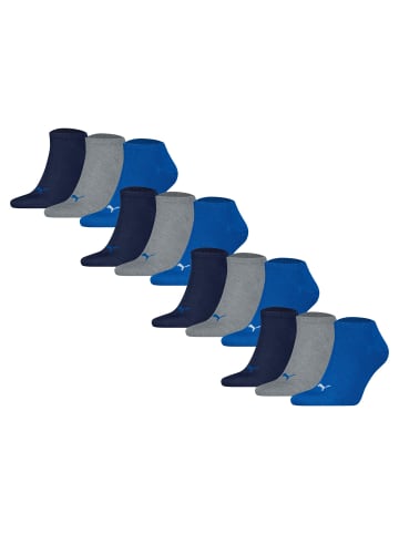 Puma Socken 12er Pack in Grau/Blau