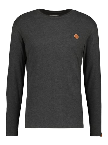 alife and kickin Langarmshirt, Shirt AlexAK A in moonless melange