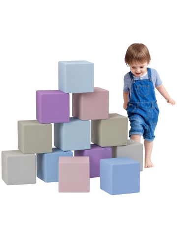 HOMCOM 12 TLG. Schaumstoff Bausteine