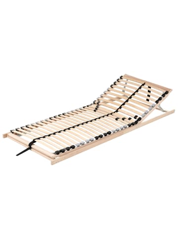 Beliani Lattenrahmen MONTHOIS in Braun - (W) 89 x (H) 11 x (L) 195 cm