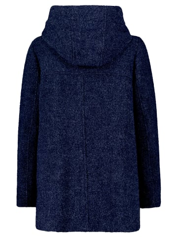 Gil Bret Wolljacke mit Kapuze in Moonlight Blue Melange