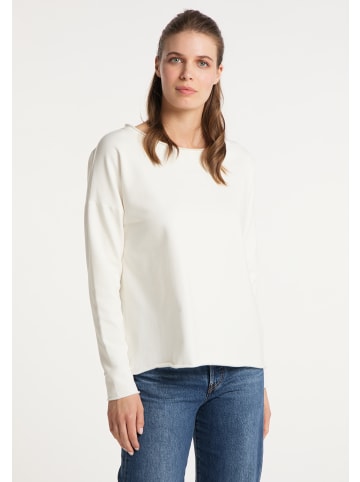 ELBSAND Sweatshirt Riane in Cloud White