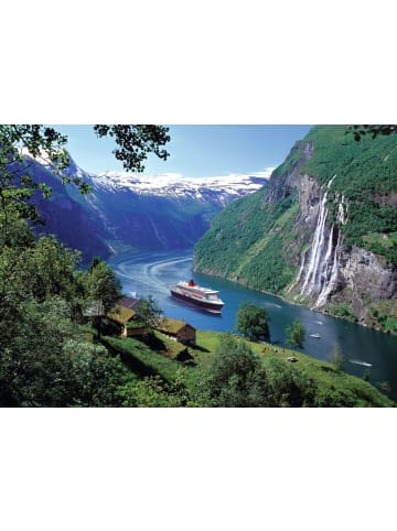 Ravensburger Ravensburger Puzzle 1.000 Teile Norwegischer Fjord in bunt