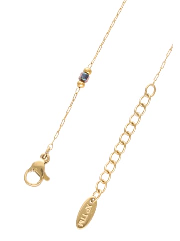 grassland Women Chain Bracelet in Gold Purple