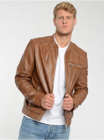 Maze Lederjacke 42020524 in cognac