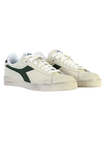 Diadora Game L Low Waxed Unisex-Sneaker aus Leder Grün