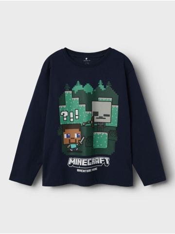 name it Oberteil mit langen Ärmeln in Navy Blazer