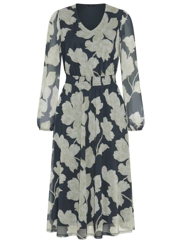 Laura Scott Meshkleid in marine-gemustert